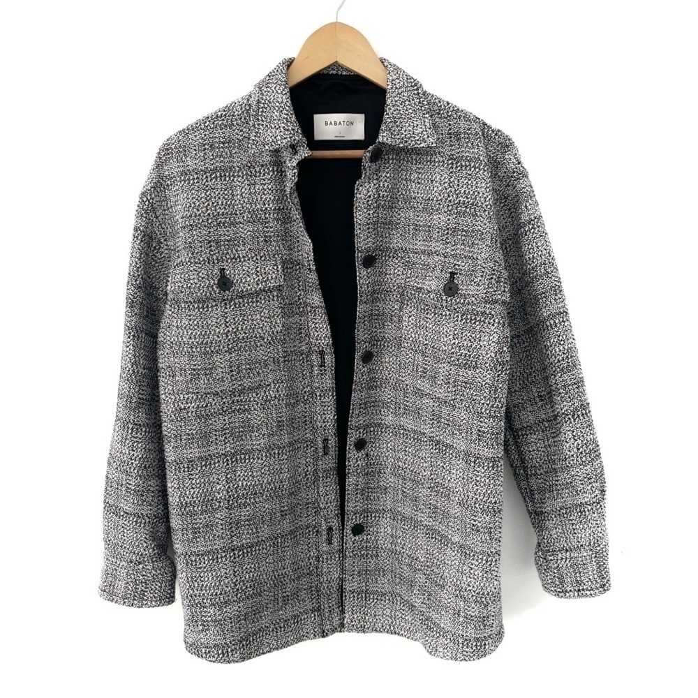 Babaton | Joan Shirt Jacket Oversized Tweed Shacket Size 1 XS Aritzia - Picture 6 of 12